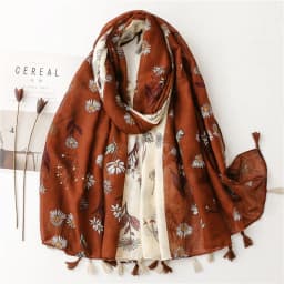 2025 Fashion Paisley Abstract Floral Tassel Viscose Shawl Scarf Lady High Quality Wrap Thin Pashmina Stole Muslim Hijab 180*90Cm