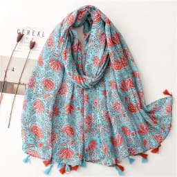 2025 Fashion Paisley Abstract Floral Tassel Viscose Shawl Scarf Lady High Quality Wrap Thin Pashmina Stole Muslim Hijab 180*90Cm