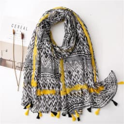 2025 Fashion Paisley Abstract Floral Tassel Viscose Shawl Scarf Lady High Quality Wrap Thin Pashmina Stole Muslim Hijab 180*90Cm