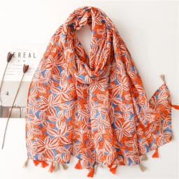 2025 Fashion Paisley Abstract Floral Tassel Viscose Shawl Scarf Lady High Quality Wrap Thin Pashmina Stole Muslim Hijab 180*90Cm