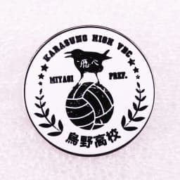 Volley Ball Boys Anime Lapel Badge Jewelry Accessories For Fans Friends