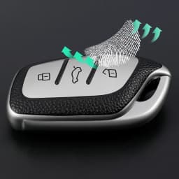 TPU Leather Car Smart Key Cover Case Holder Bag Keychain for Roewe RX5 I5 I6 RX3 RX8 ERX5 for MG ZS EV MG6 EZS Protector