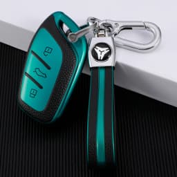 TPU Leather Car Smart Key Cover Case Holder Bag Keychain for Roewe RX5 I5 I6 RX3 RX8 ERX5 for MG ZS EV MG6 EZS Protector