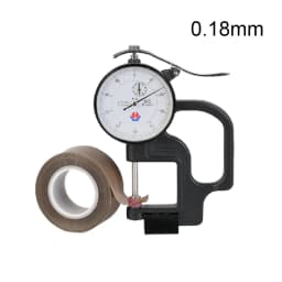 0.13/0.18mm 300 Degree High Temperature Resistance Adhesive Tape Cloth Heat Insulation Sealing Machine PTFE Tape