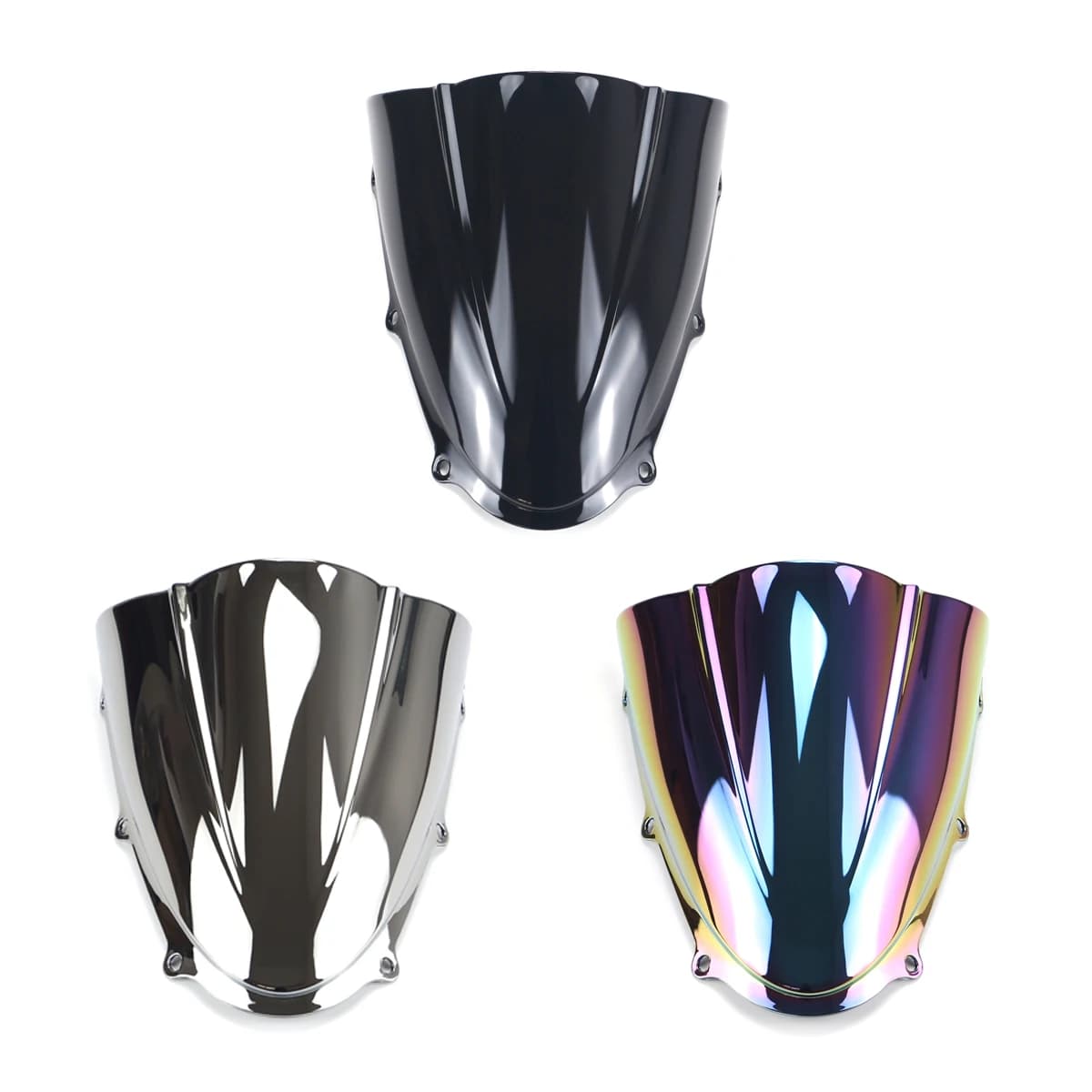 Motorcycle Windshield Windscreen Deflector For Suzuki GSXR125 GSXR150 2017-2025 2018 2019 2020 2021 2022 2023 2024 Double Bubble