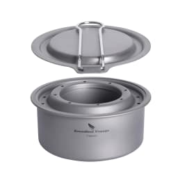 Boundless Voyage Camping Alcohol Stove Ultralight Titanium Wood Burning Stove Outdoor Multi-Fuels Mini Stove Ti2011C-13C
