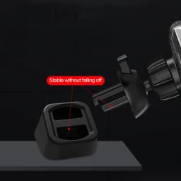 Sticky Car Phone Holder Dashboard Base Air Vent Wireless Charger Stands Mount Base Black/Silver Car Accessories Interior Parts
