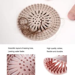 1Pc Sink Strainer Bathroom Sewer Filter Floor Drain Hair Catcher Bath Shower Stopper Plug Anti Blocking Bathroom Products