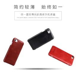 100% Genuine Leather Flip Cover Case for Apple iPhone 18 17 7 8 16E 17E 15 Plus 12 Mini 13 14 Pro Max SE 2020 2022 Luxury Fundas