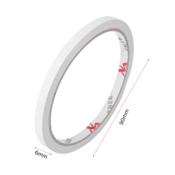 Strong Adhesive Double Sided Sticky Tape Slim Powerful Faced Paper Paste Tape for Office School Supplies Scrapbooking No Traces