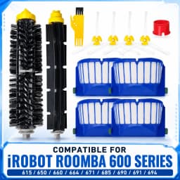 For IRobot Roomba 600 Series 615 664 671 690 691 694 650 660 685 Robot Vacuum Cleaner Main Brush Side Brush HEPA Filter Parts