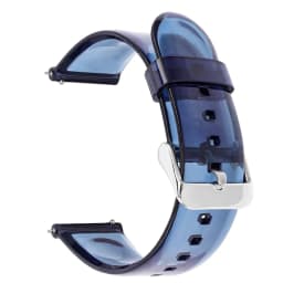 20mm 22mm Transparent PVC Strap Colorful Men Women Replacement Band for Samsung Active2 40mm 44mm Huawei Watch GT 2 Amazfit GTS