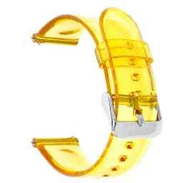 20mm 22mm Transparent PVC Strap Colorful Men Women Replacement Band for Samsung Active2 40mm 44mm Huawei Watch GT 2 Amazfit GTS