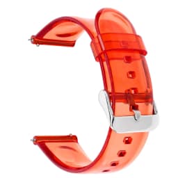 20mm 22mm Transparent PVC Strap Colorful Men Women Replacement Band for Samsung Active2 40mm 44mm Huawei Watch GT 2 Amazfit GTS