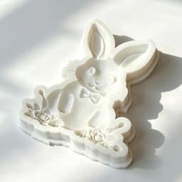 Easter Bunny Silicone Mold Sugarcraft Chocolate Cupcake Baking Mold Fondant Cake Decorating Tools