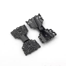 A pair of Metal Hollowed-out Bowknot Shoes Buckles Fashion Clip Clasp for DIY Shoes Bag Garment Hardware Decoration Accessories