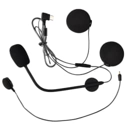 Fodsports Motorcycle Bluetooth Helmet Headset Intercom Accessories for M1-S Plus M1-S Air Earpiece Earphone with Clip M1S Plus