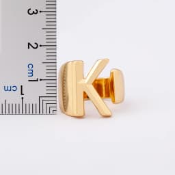 Trendy Hollow A-Z Letter Gold Color Adjustable Opening Ring Initials Name Alphabet Female Chunky Wide Party Wedding Jewelry
