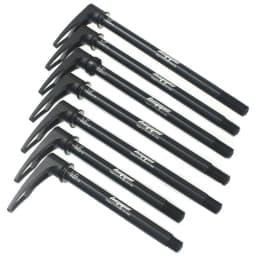 HEPPE MTB Road Bike Thru Axle Front Fork Shaft Skewers 12x100 12x110 Rear Thru Axle 12x142 12x148 Quick Release M12xP1.0/P1.75