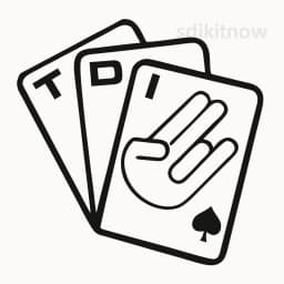 Fashion Poker Card Car Sticker Window TDI Sports Decal Styling For Volkswagen VW Polo Golf Jetta Passat b5 b6 GTI Touran Bora