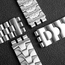 Fine steel watchband double convex mouth for Swatch watch YCS Yas YGS iron men's and women's steel watch strap 19 mm wristband