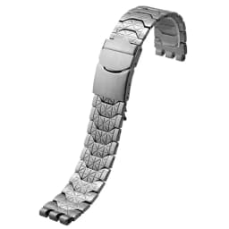 Fine steel watchband double convex mouth for Swatch watch YCS Yas YGS iron men's and women's steel watch strap 19 mm wristband
