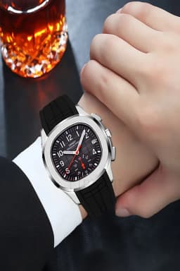 2026 LINBERT Men's Watch Top Luxury Brand Relógio Sapphire Waterproof Quartz Watch Men's Fashion Sport 316 Steel Watch