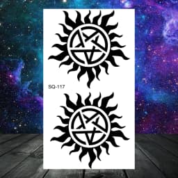 Anchor Pirate Skull Temporary Tattoos For Women Adult Men Kids Boy Astronaut Ship Seahorse Fake Tattoo Neck Arm Hand Small Tatoo