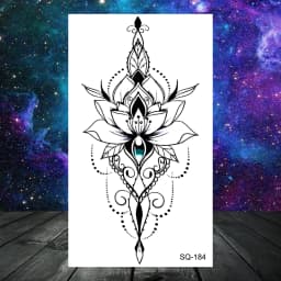 Anchor Pirate Skull Temporary Tattoos For Women Adult Men Kids Boy Astronaut Ship Seahorse Fake Tattoo Neck Arm Hand Small Tatoo