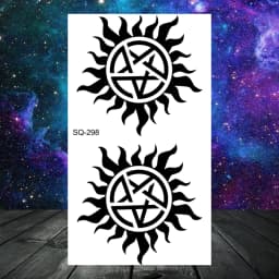 Anchor Pirate Skull Temporary Tattoos For Women Adult Men Kids Boy Astronaut Ship Seahorse Fake Tattoo Neck Arm Hand Small Tatoo