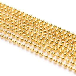 10 Meters 1.2 1.5 2 mm Metal Ball Bead Chains Bulk Kettingen Necklace Chain For Jewelry Making DIY Bracelet Necklaces Wholesale