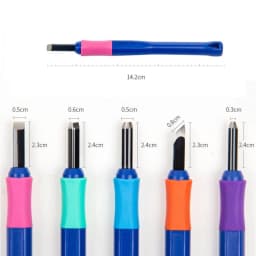 SAKURA 4/5pcs Wood Carving Knife Set Portable Art Pen Knife For Arts Wood Carving Tools Crafts Repair Multi DIY Hand Tools