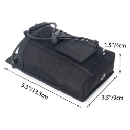 Tactical Radio Holder Molle Radio Pouch Case Heavy Duty Radios Holster Bag for Two Ways Walkie Talkies Baofeng Hunting Equipment