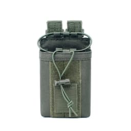 Tactical Radio Holder Molle Radio Pouch Case Heavy Duty Radios Holster Bag for Two Ways Walkie Talkies Baofeng Hunting Equipment