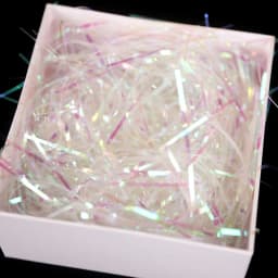Transparent Colorful Shredded Tissue Paper Confetti Flash Raffia Gift Box Filler Birthday Wedding Party Favor Packaging Supplies