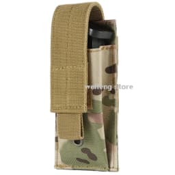 Tactical Molle Single Magazine Pouch 9mm Mag Holster Universal Pistol Mag Holster for G17 G19 M9 P226 Hunting Gear