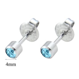 1Pair Fashion Surgical Steel Sterile Ear Piercing 24K Gold Plated Nickel-free Ear Cartilage Tragus Studs Earring Puncture Jewery