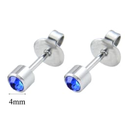 1Pair Fashion Surgical Steel Sterile Ear Piercing 24K Gold Plated Nickel-free Ear Cartilage Tragus Studs Earring Puncture Jewery