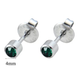 1Pair Fashion Surgical Steel Sterile Ear Piercing 24K Gold Plated Nickel-free Ear Cartilage Tragus Studs Earring Puncture Jewery
