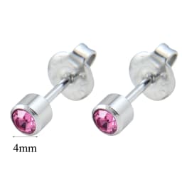 1Pair Fashion Surgical Steel Sterile Ear Piercing 24K Gold Plated Nickel-free Ear Cartilage Tragus Studs Earring Puncture Jewery