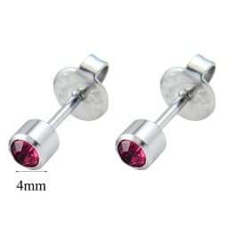 1Pair Fashion Surgical Steel Sterile Ear Piercing 24K Gold Plated Nickel-free Ear Cartilage Tragus Studs Earring Puncture Jewery