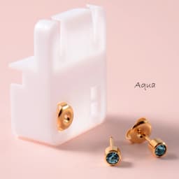 1Pair Fashion Surgical Steel Sterile Ear Piercing 24K Gold Plated Nickel-free Ear Cartilage Tragus Studs Earring Puncture Jewery