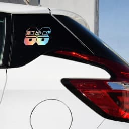 Car Stickers AE86 Initial D Racing Drift Reflective Decals For Window Windshield Fuel Tank Cap Bumper Trunk Auto Tuning Styling