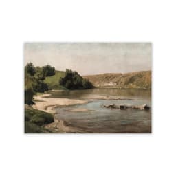 Vintage Country Natural Landscape Oil Painting On Canvas Poster Retro Flower Still Life Art Print Gallery Neutral Wall Pictures