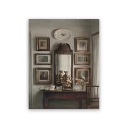 Vintage Country Natural Landscape Oil Painting On Canvas Poster Retro Flower Still Life Art Print Gallery Neutral Wall Pictures