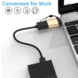 Micro USB 3.0 OTG Adapter USB 3.0 Female to Micro USB Male Connector Aluminum Alloy On the Go Converter Data Sync Cable