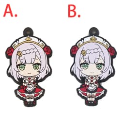 Genshin Impact Game Kaeya Kazuha Diluc Ganyu Ayaka Tartaglia Venti Hu Tao Albedo Bennett Raiden Shogun PVC Strap Keychain