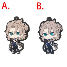 Genshin Impact Game Kaeya Kazuha Diluc Ganyu Ayaka Tartaglia Venti Hu Tao Albedo Bennett Raiden Shogun PVC Strap Keychain
