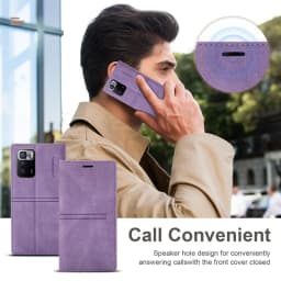 Wallet High-quality Skin Friendly Slot Magnetic Flip Leather Case For Xiaomi Redmi Note 15 Pro+ 14 14S 13 12 12S 11S 10 9 Pro