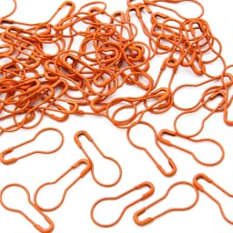 100pcs Mix Safety Pins Metal Gourd Pins Crochet Locking Knitting Cross Stitch Marker Tag Clips Hangtag DIY Sewing Tools Needle